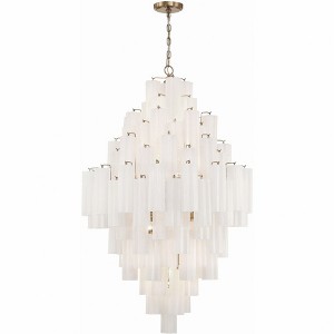 Crystorama Lighting Addis 20 - Light Chandelier in  Aged Brass - 1 of 4