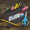 G.I. Joe Logo Makeup Cosmetic Bag Organizer Pouch - 2 of 4