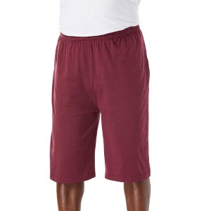 KingSize Lightweight Extra Long Jersey Shorts - 1 of 4