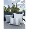 Seaside Smooth Grey Indoor Outdoor Pillow - image 3 of 4