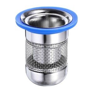 Unique Bargains Stainless Steel Anti-Odo One Way Hair Floor Drain Stoppers - 1 of 3