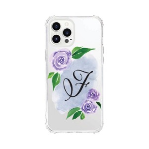 OTM Essentials Apple iPhone 15 Pro Max Monogram Clear Tough Edge Floral Script Case - 1 of 4