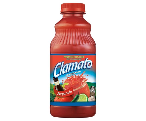 Clamato Preparado Tomato Cocktail - 32 fl oz Bottle