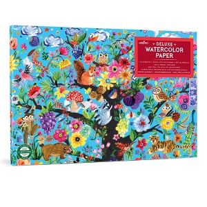 eeBoo: Tree of Life Watercolor Pad - 16 Sheets, 85 lB Paper, 9.5 x 6.5" Book - 1 of 4