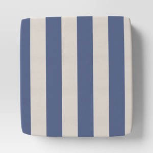 24"x22" Cabana Stripe Outdoor Deep Seat Cushion - Threshold™ - 1 of 4