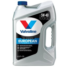 Valvoline European Vehicle Full Synthetic 5W-40 Motor Oil - 1 of 4
