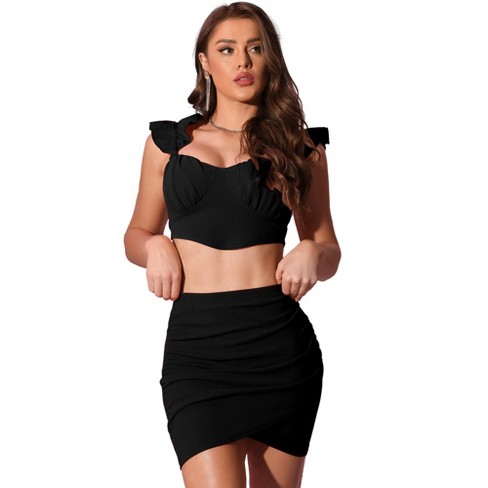 Federica Knit Tank Top & Mini Skirt Set main image 1