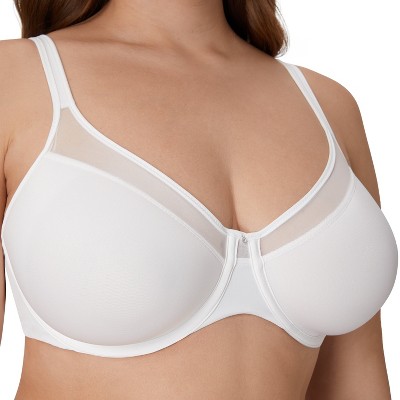Bali One Smooth U Ultra Light Underwire Bra White 36C Women's