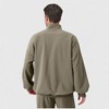 Anna-Kaci Active Men's Oversized Quarter Zip Pullover with Drop Shoulders and Ribbed Cuffs for Relaxed Casual Styling - 4 of 4