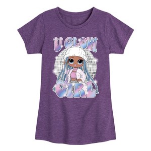 Girls' - LOL Surprise! - Winter Dolls Fitted Short Sleeve Graphic T-Shirt - 1 of 4