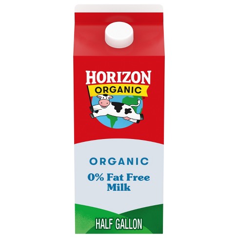 Horizon Organic Nonfat High Vitamin D Milk - 0.5gal - image 1 of 4