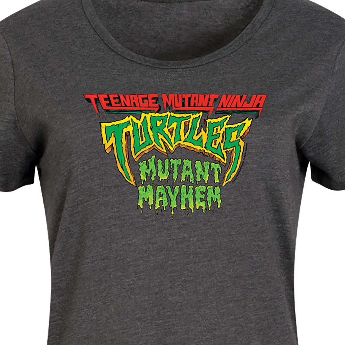 Women's - Teenage Mutant Ninja Turtles - Movie Logo Graphic T-shirt Dress - thumbnail 7