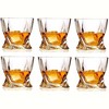 Bezrat Whiskey Glasses Set of 6 Lead Free Crystal Old Fashioned - 4 of 4