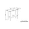 Mark & Day Camacho Modern Console Table - 4 of 4