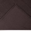 Twin Jullian Collection 100% Cotton Tufted Unique Luxurious Bold Stripes Design Bedspread Chocolate - Better Trends - 3 of 3