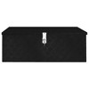 vidaXL Storage Box Black 35.4"x18.5"x13.2" Aluminum - 2 of 4