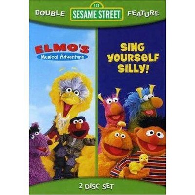 Sesame Street Sing Yourself Silly / Elmo's Musical Adventure (DVD)(2008)