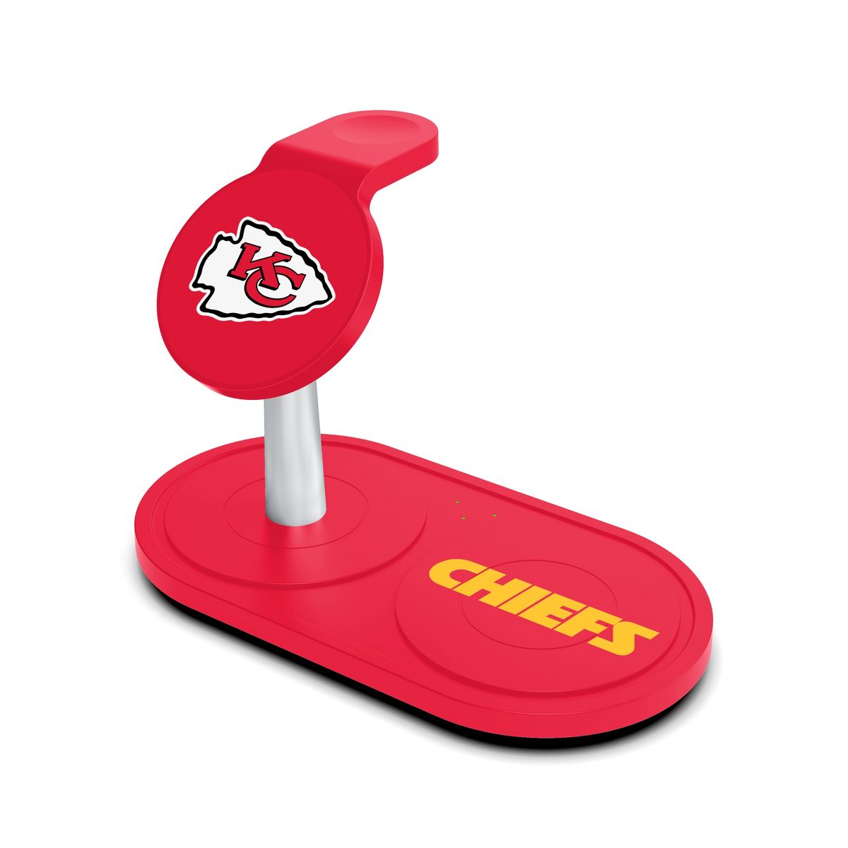 SOAR NFL 3-in-1 Wireless Charging Station- Kansas City Chiefs