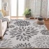 Boho Washable Area Rug– Floral Low Pile Non-Slip Carpet for Living Room, Bedroom, Office, Playroom, Entryway, Kitchen, Dining Room - 2 of 4