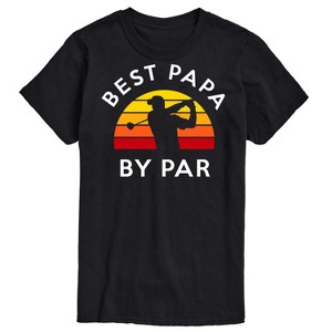 Men's - Instant Message - Best Papa By Par Short Sleeve Graphic T-Shirt - 1 of 4