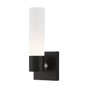 Livex Lighting Aero 1 - Light Sconce in  Black - 1 of 3