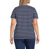 Lands' End Women's Relaxed Supima Cotton Crew Neck T-Shirt - 2 of 4