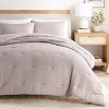 Waffle Textured Comforter Set All Season Down-Alternative Ultra Soft Bedding - Becky Cameron - 4 of 4