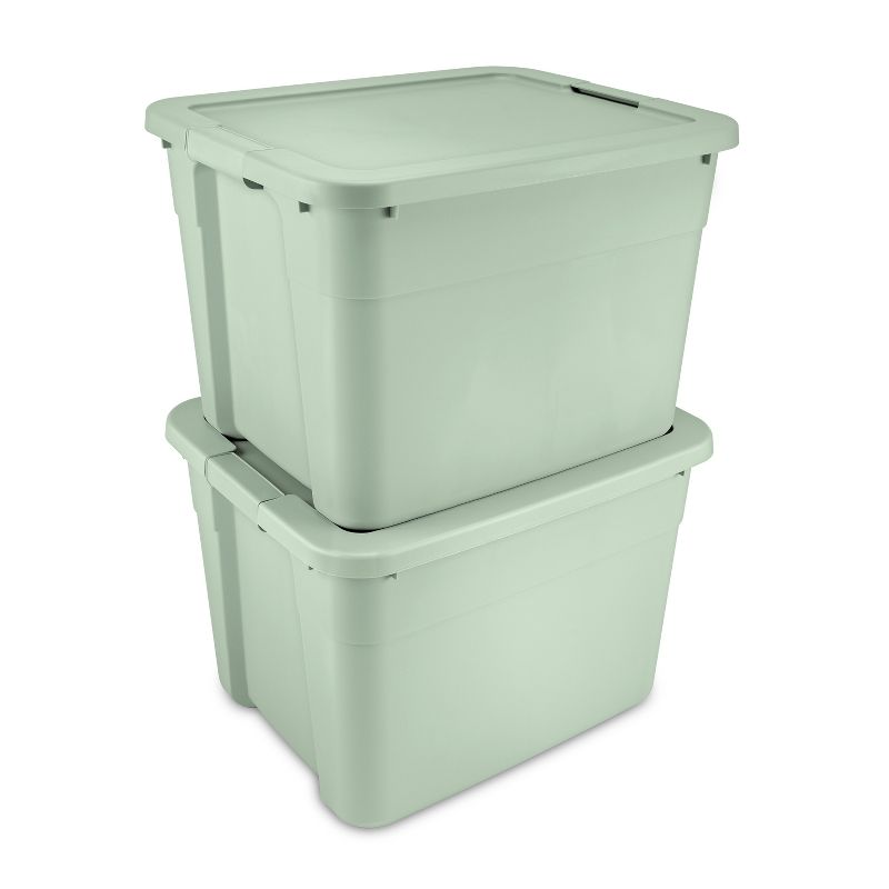 20gal Latching Storage Tote Light Green - Brightroom&#8482;, 6 of 8