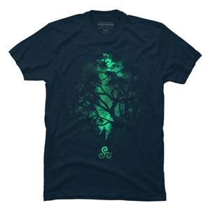 Men's Design By Humans Forest of Life By Area31Studios T-Shirt - 1 of 4