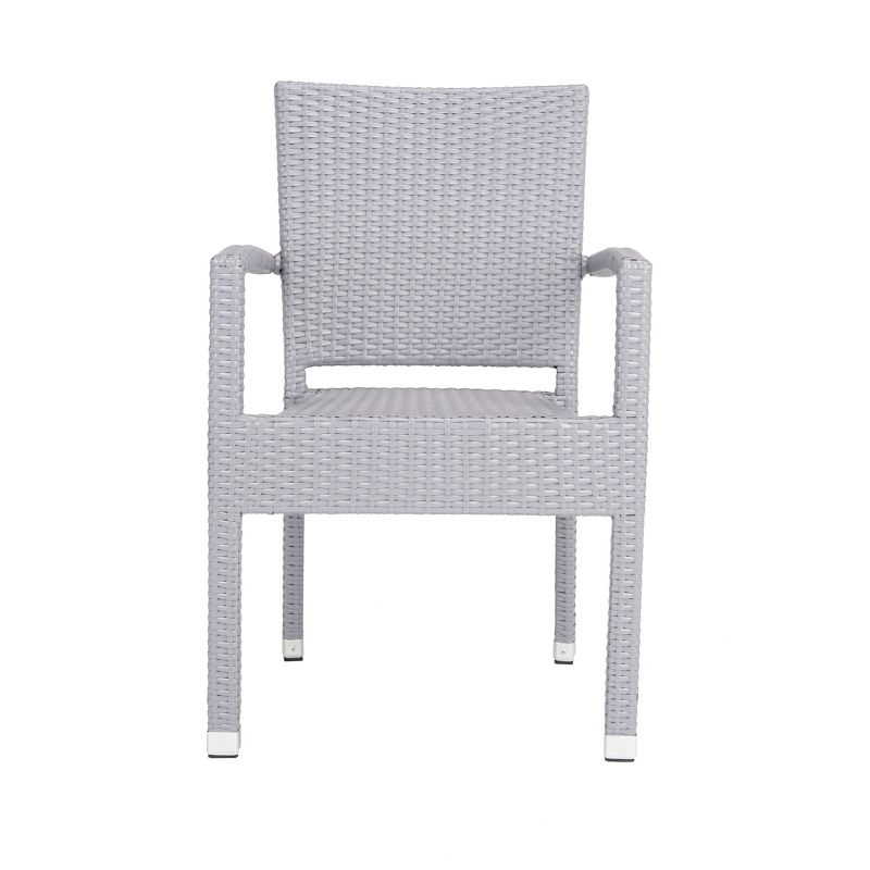 Kelda Stacking Arm Chair (Set of 2)  - Safavieh, 3 of 10