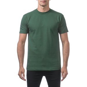 2 Pack Pro Club Men's Comfort Cotton Short Sleeve Crew Neck T-Shirt - 1 of 4