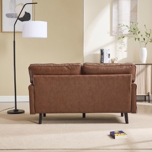 Round Swivel Club Chair-Comfortable 360-Degree Rotating Barrel Chair for Relaxation - 1 of 4