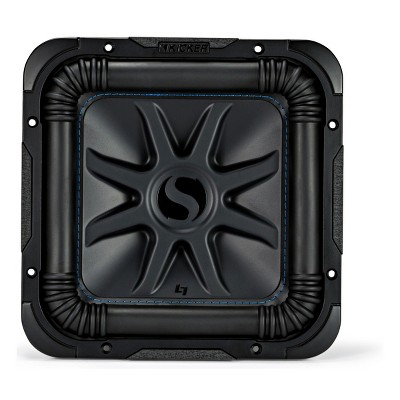 Kicker 44L7S102 10" L7S 600-Watt Dual 2-Ohm Voice Coil Subwoofer