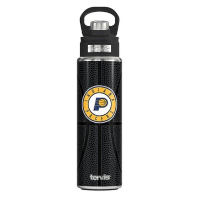 NBA Indiana Pacers 24oz Leather Wide Mouth Water Bottle