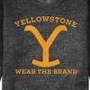 Men's - Yellowstone - Wear The Brand Y Graphic Fleece Sweatshirt - 2 of 4