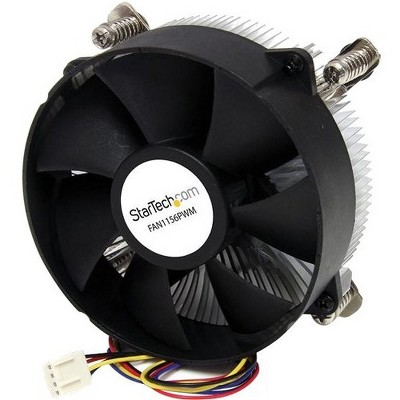  StarTech.com 95mm CPU Cooler Fan with Heatsink for Socket LGA1156/1155 with PWM - 1 x 95mm - 3000rpm Lubricate Bearing 