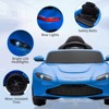 12V  Kids Ride On Car with Remote Control, Battery Powered Sports Car for Toddler, Electric Ride On Vehicle with MP3 Player, LED Light - 4 of 4