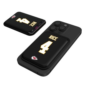 Keyscaper NFL Kansas City Chiefs Players Game Tactic Black Magnetic Credit Card Wallet - 1 of 3