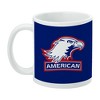 American University Secondary Logo Ceramic Coffee Mug Novelty Gift Mugs for Coffee Tea and Hot Drinks 11oz White - 3 of 4