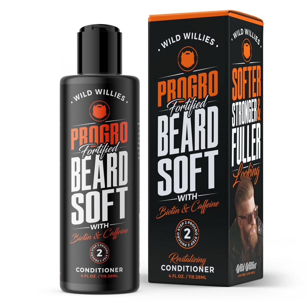 Photos - Hair Product Wild Willies ProGro Beard Soft Conditioner - 4 fl oz