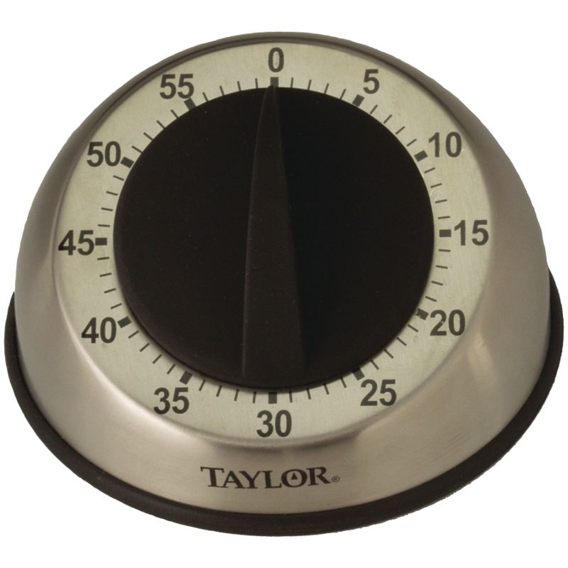 Taylor® Precision Products Easy-Grip Mechanical Timer, 1 of 2
