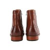Gino Vitale | Men's Handcrafted Genuine Leather Side Zip Dress Boot - 3 of 3