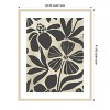 Amanti Art Linocut Garden I by June Erica Vess Wood Framed Wall Art Print - 4 of 4