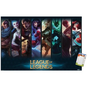 Trends International League of Legends - Champions Unframed Wall Poster Prints - 1 of 4