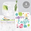 Big Dot of Happiness Easter Gnomes - Funny Spring Bunny Party Decorations - Drink Coasters - Set of 6 - 2 of 4