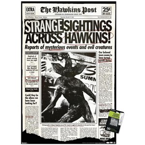 Trends International Netflix Stranger Things: Season 5 (2025) - Demogorgon Newspaper Unframed Wall Poster Prints - 1 of 4