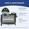 MYKKO Pack n Play Dome LX Playard with Baby Bassinet, Lightweight Portable Crib, Push-Button Fold Travel Crib, Redmond, Convertible - 3 of 4