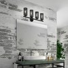 Livex Lighting Industro 4 - Light Vanity in  Black/Brushed Nickel - 3 of 4