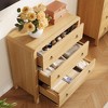 7 Drawer Dresser for Bedroom, Wooden Chest of Dressers for Deep Drawers, Modern Dressers Organizer with Round Handle,TV Stand - 2 of 4