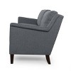 Dupont Contemporary 3 Seater Fabric Sofa - Christopher Knight Home - 4 of 4